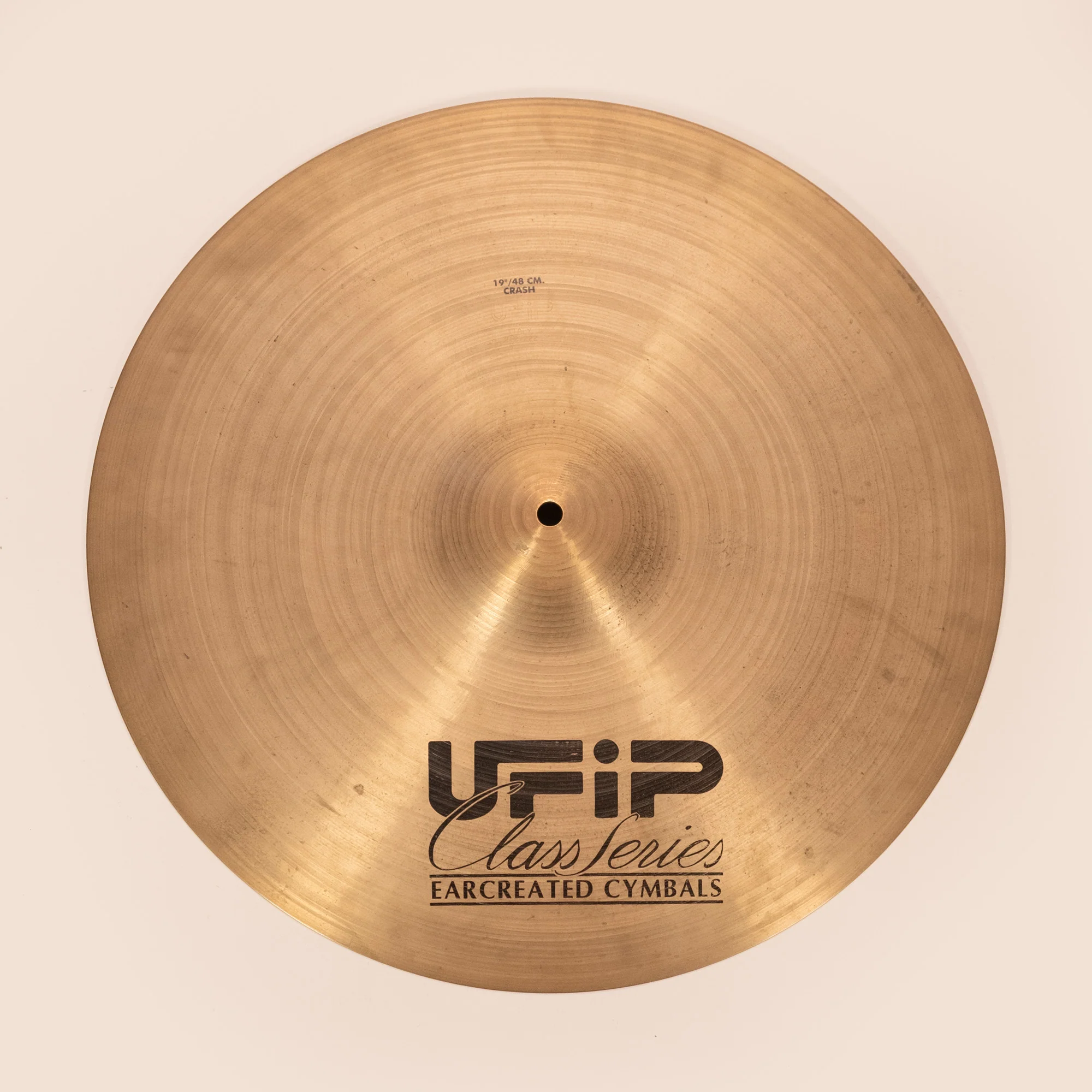 UFIP 19 inch Class Series Medium Crash Cymbal 2000s Era (2127222) - Preloved