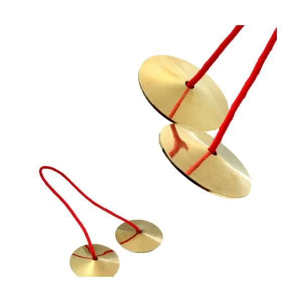 UFIP PEFCYMP Pair of Brass Finger Cymbals - Image 2