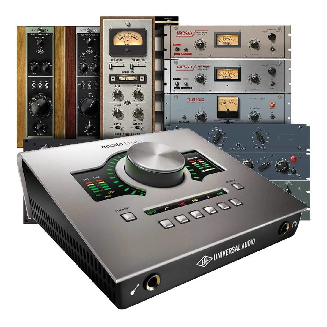 Universal Audio Apollo Twin MK2 DUO Audio Interface Heritage Edition - Image 6