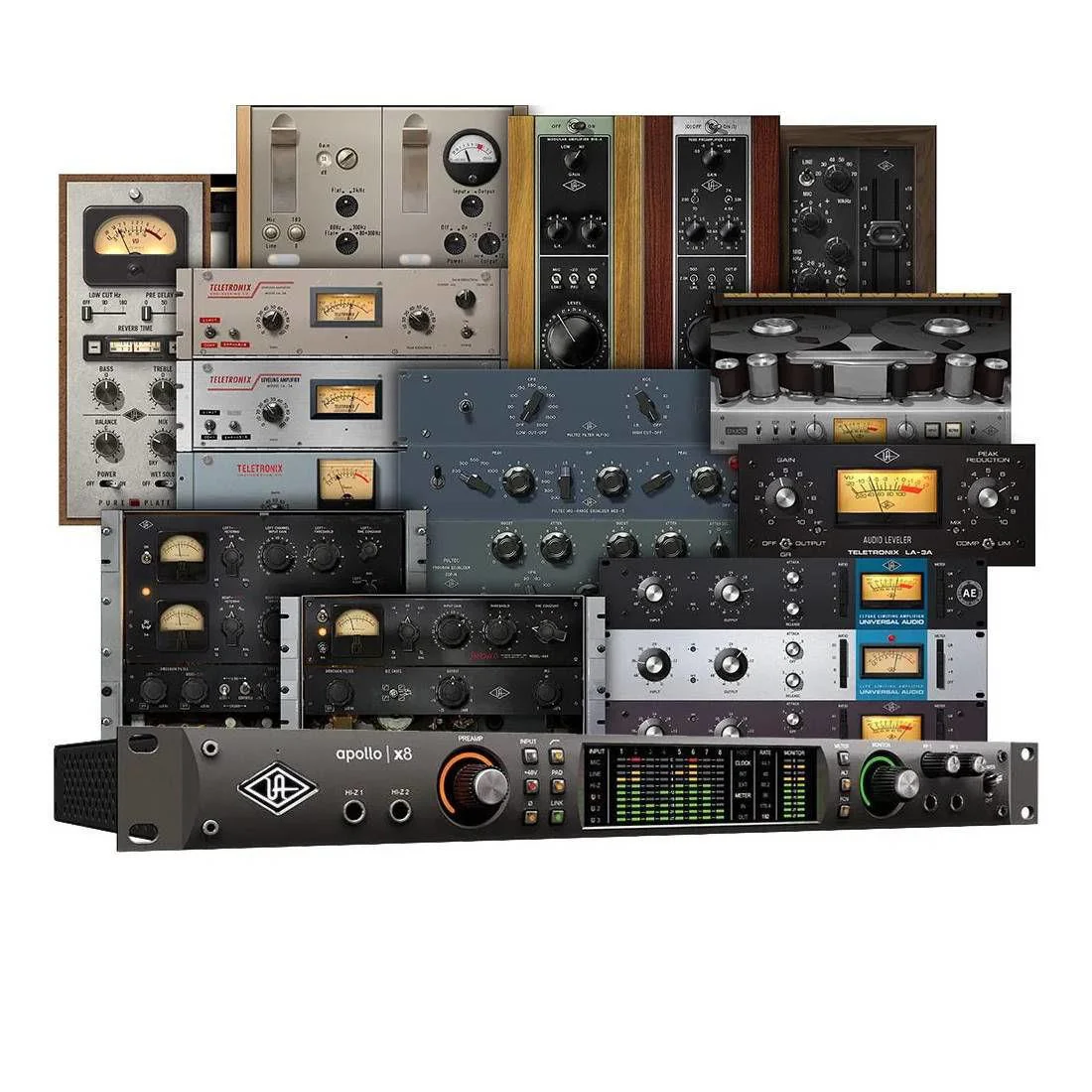 Universal Audio Apollo X8 Audio Interface Heritage Edition with FREE UA SPHERE MODELLING MICROPHONE! - Image 3