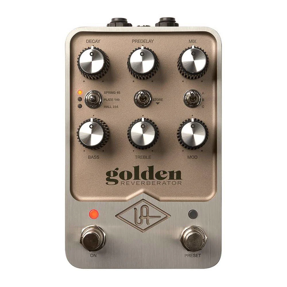 Universal Audio UAFX Golden Reverberator Guitar Effects Pedal - Image 4