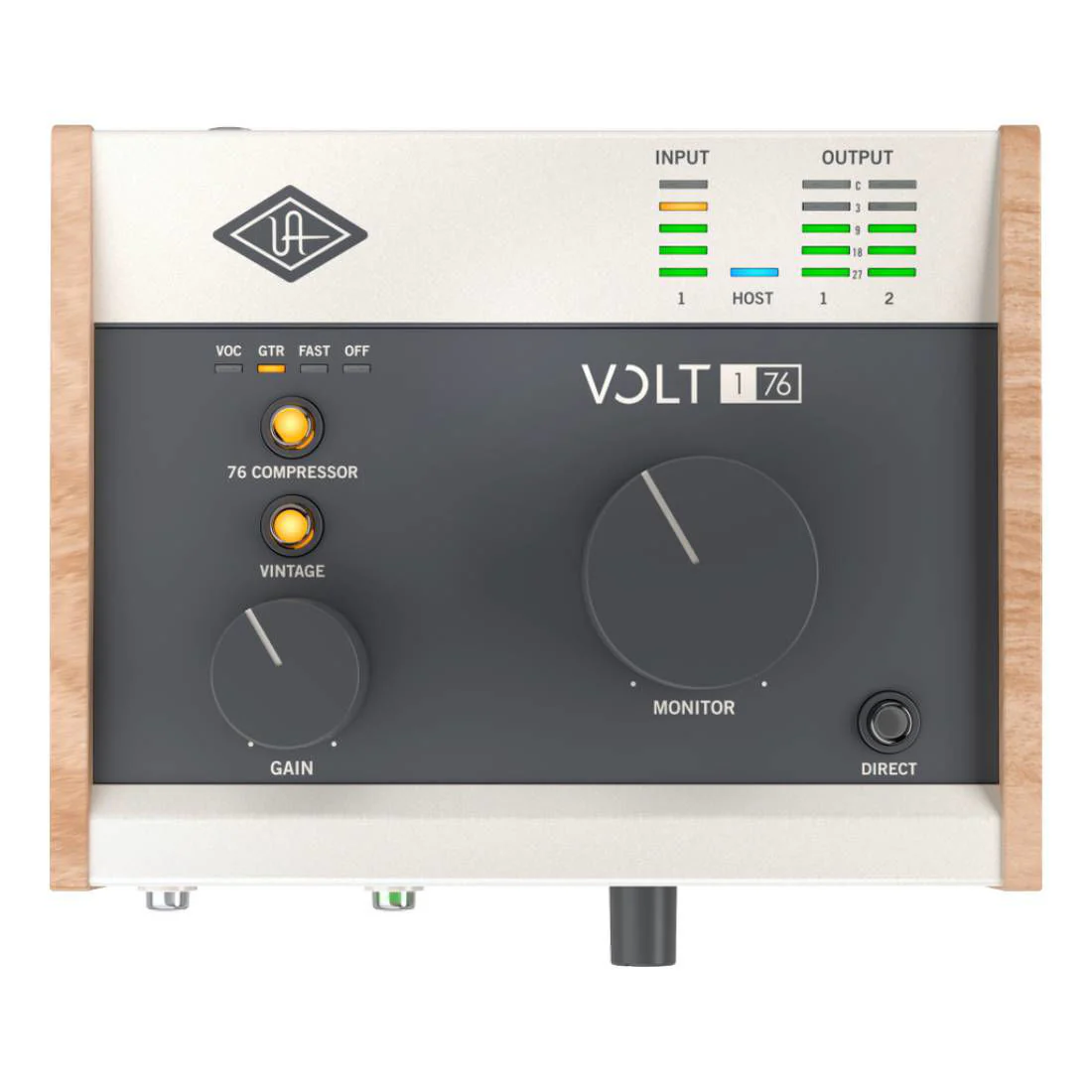 Universal Audio Volt 176¬†Desktop 1-in 2-out USB 2.0 Audio Interface with Built-in 76 Compressor - Image 7