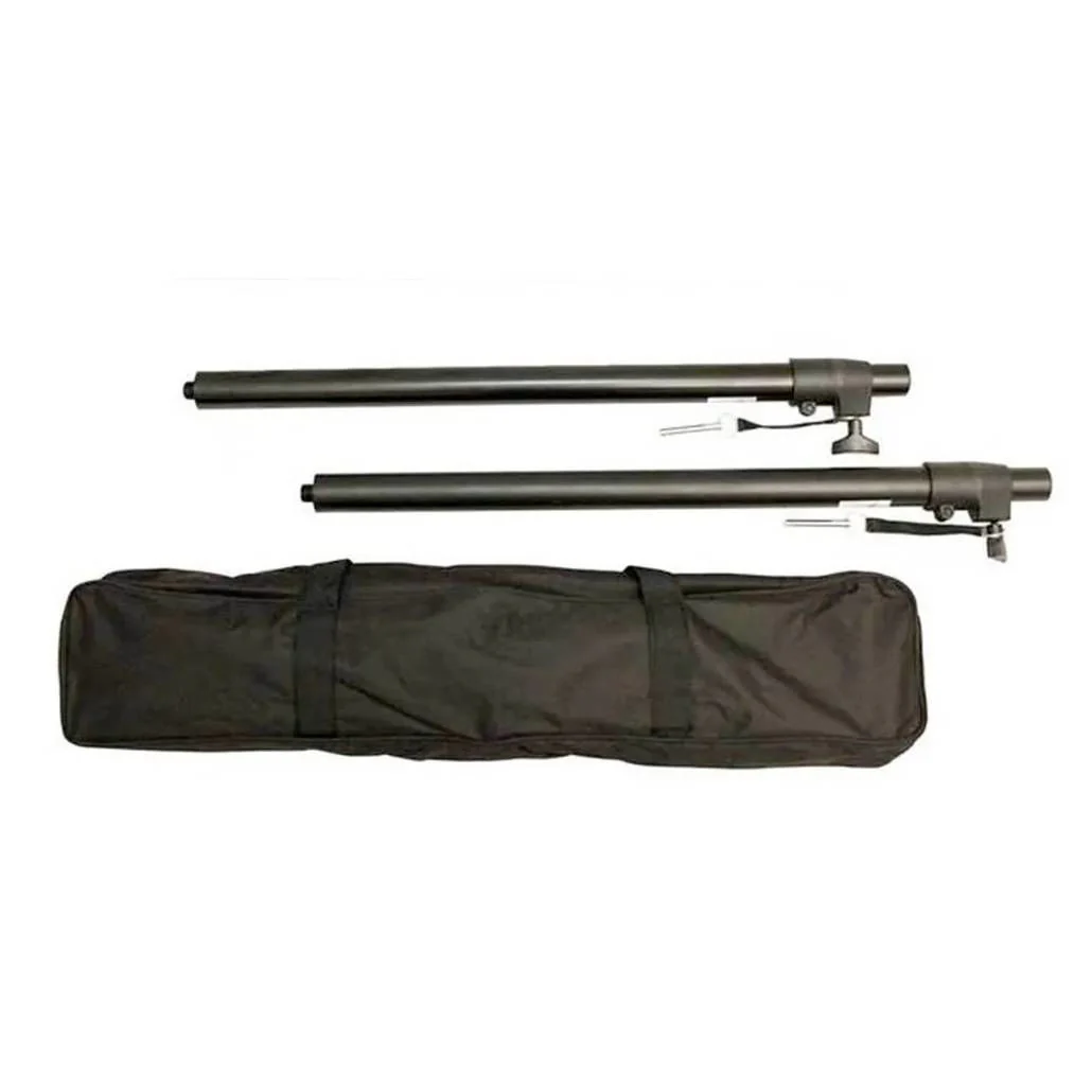 UXL KP-275PAK Telescopic Distance Bar Pair with Screw-on Base - Black - Image 2