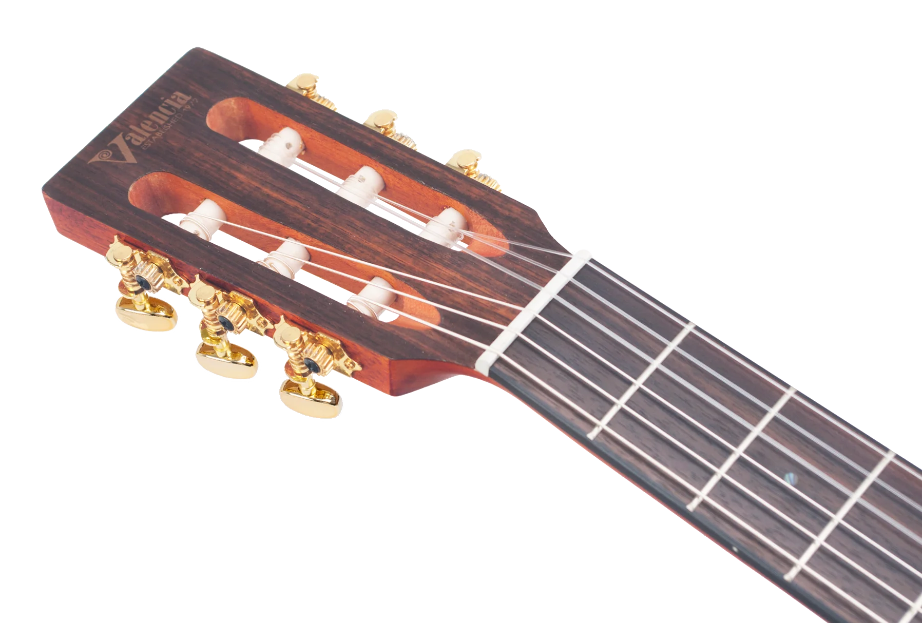 Valencia VA434CE Full Size Classical Guitar with Pickup in Natural Satin - Image 8