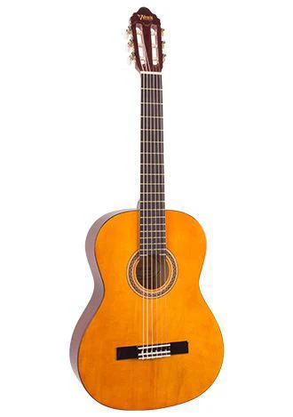Valencia VC101 1/4 Size Classical Guitar - Natural - Image 11