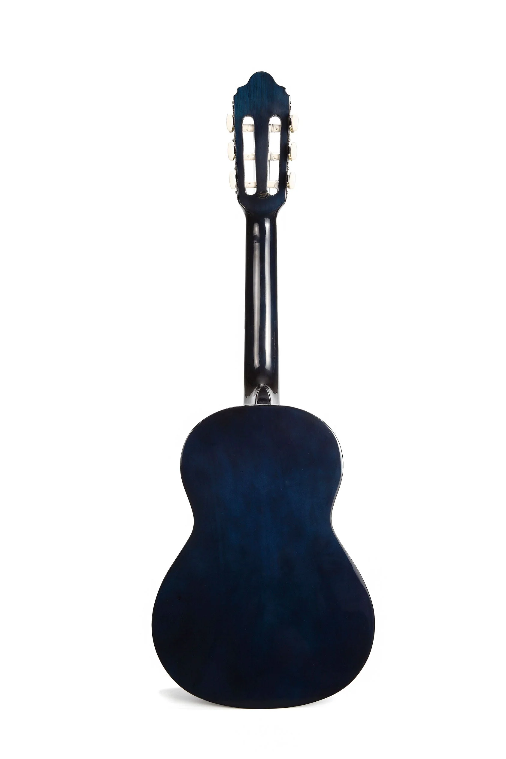 Valencia VC101BUS 1/4 Size Classical Guitar - Blue Sunburst - Image 4