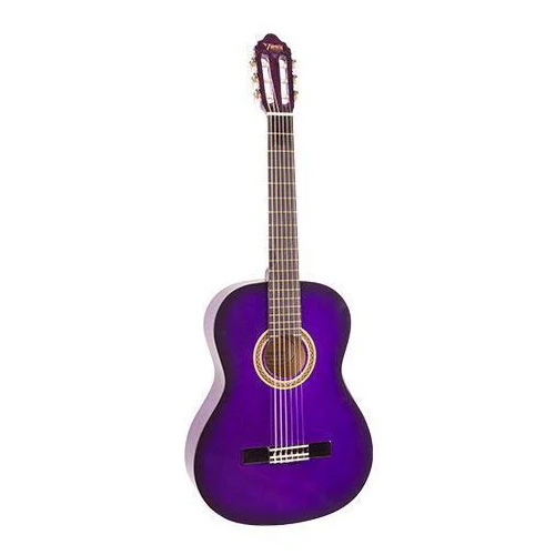Valencia VC101PPS 1/4 Size Classical Guitar - Purple Sunburst - Image 2