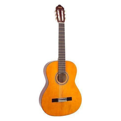 Valencia VC102 1/2 Size Classical Guitar - Natural - Image 10