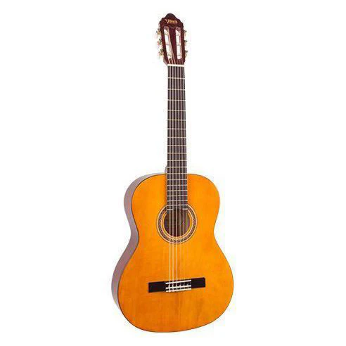 Valencia VC102 1/2 Size Classical Guitar - Natural - Image 14