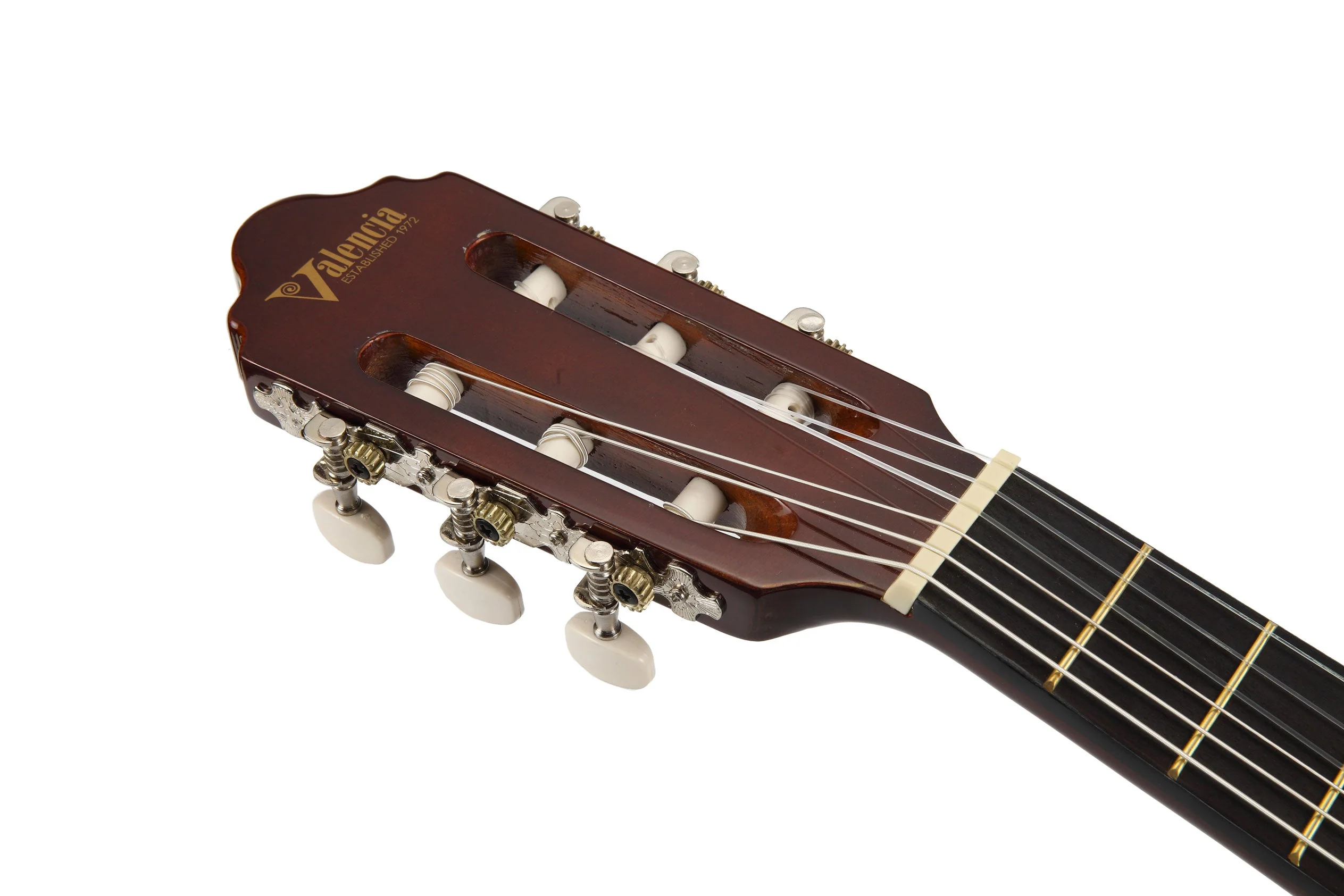 Valencia VC102 1/2 Size Classical Guitar - Natural - Image 8