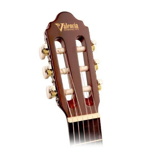 Valencia VC102BUS 1/2 Size Classical Guitar - Blue Sunburst - Image 2