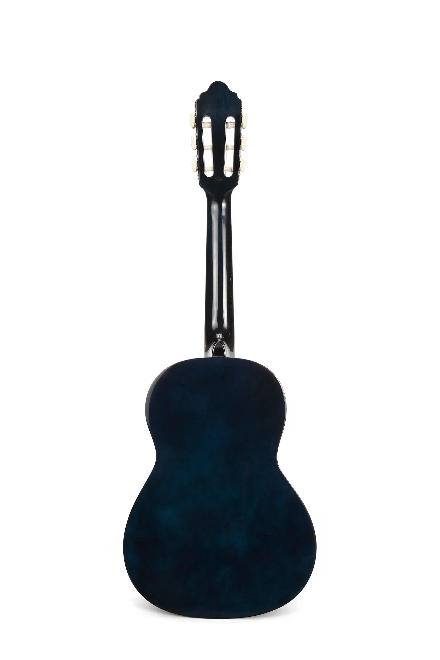 Valencia VC102BUS 1/2 Size Classical Guitar - Blue Sunburst - Image 7