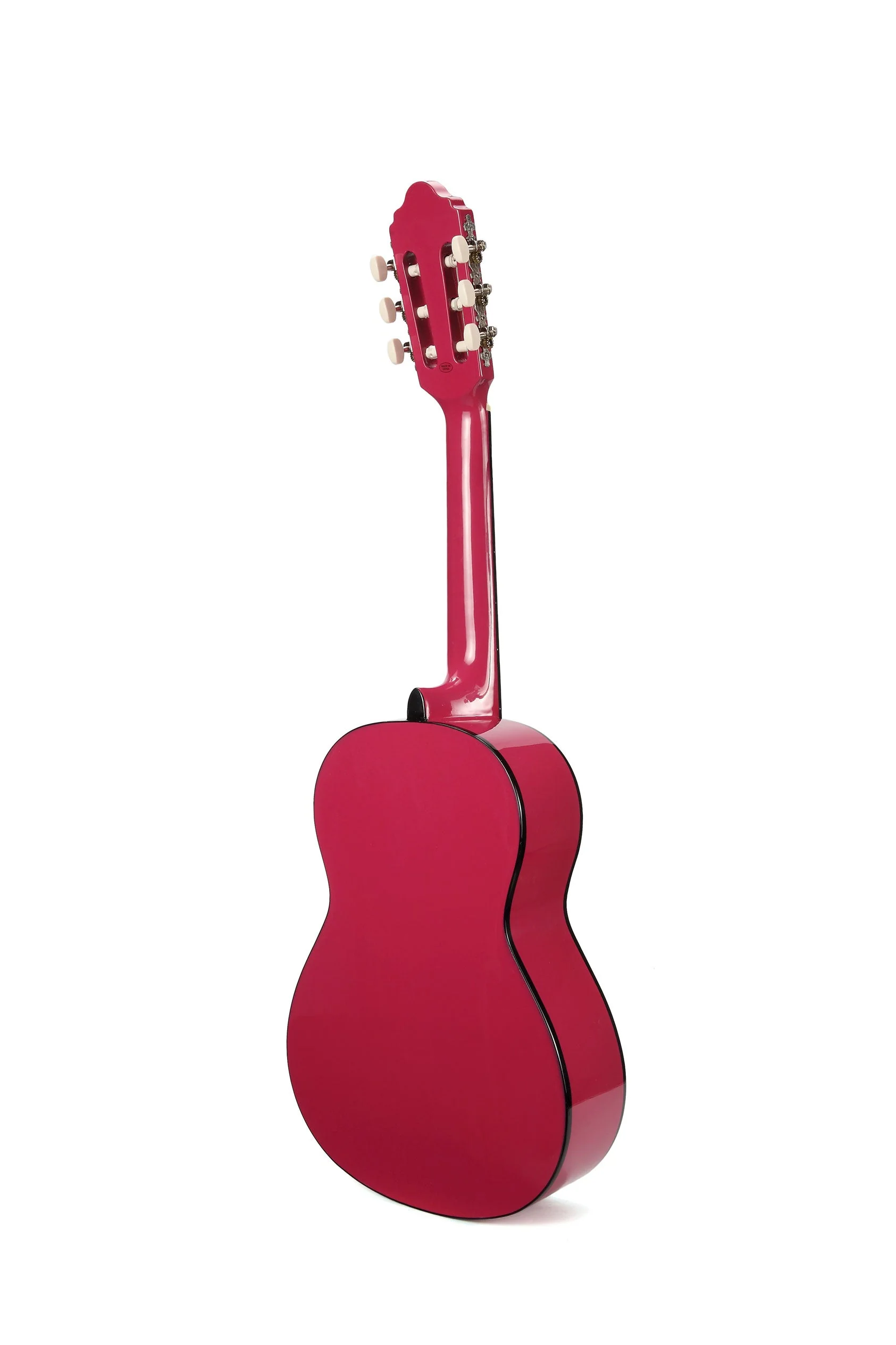 Valencia VC102PKS 1/2 Size Classical Guitar - Pink Sunburst - Image 5