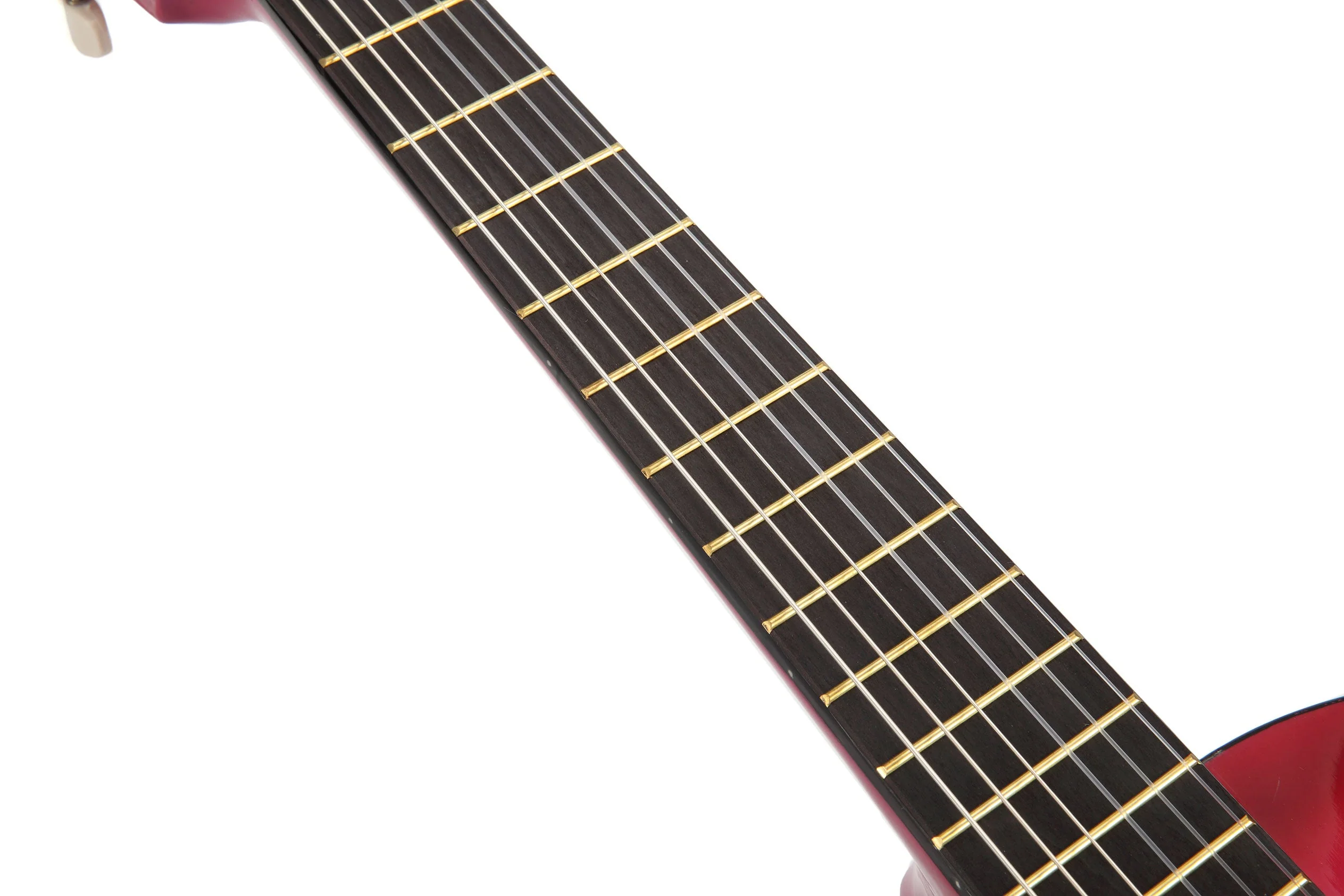 Valencia VC102PKS 1/2 Size Classical Guitar - Pink Sunburst - Image 9