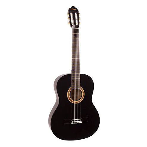 Valencia VC104BK 4/4 Size Classical Guitar - Black - Image 12