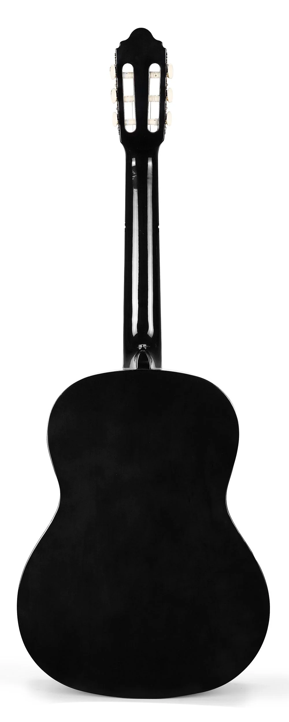 Valencia VC104BK 4/4 Size Classical Guitar - Black - Image 3