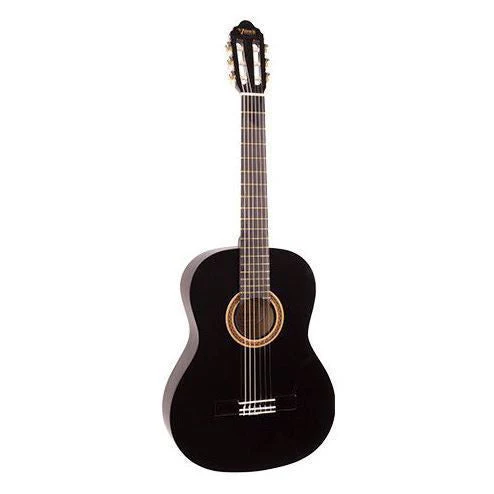 Valencia VC104BK 4/4 Size Classical Guitar - Black - Image 9