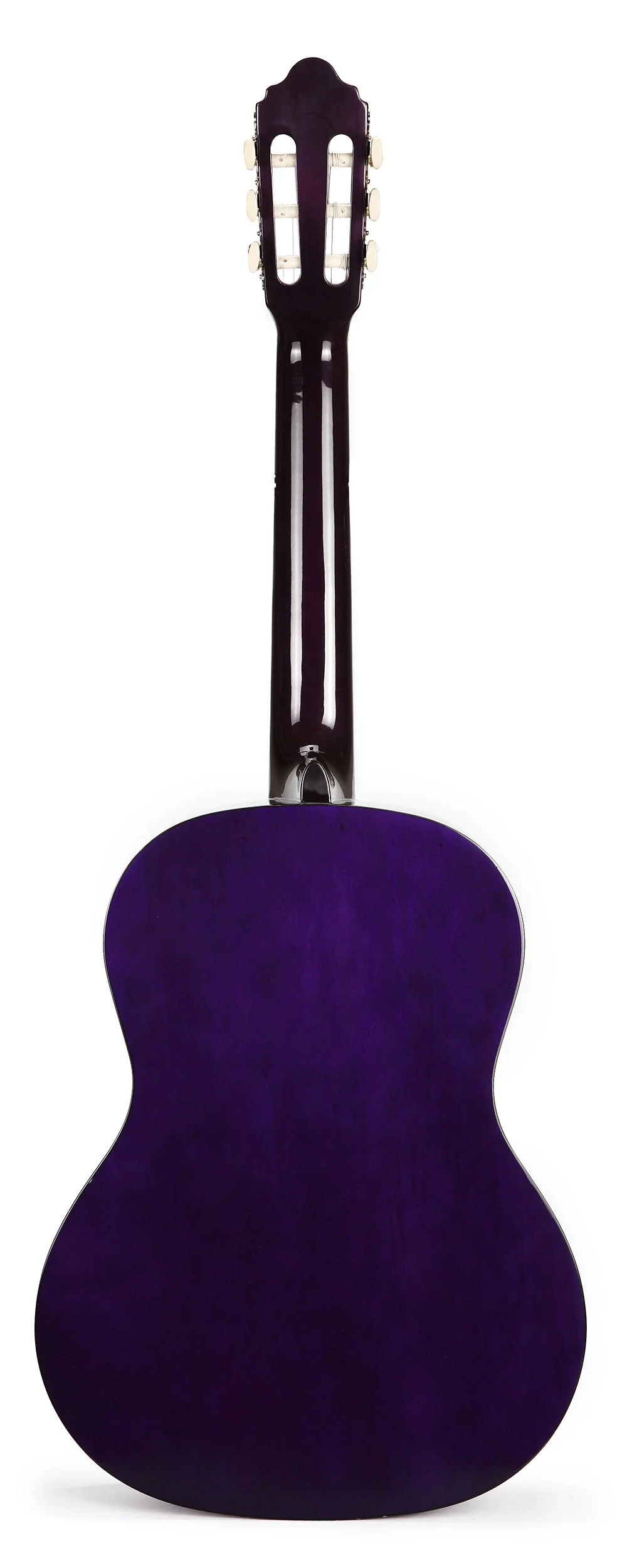Valencia VC104PPS 4/4 Size Classical Guitar - Purple Sunburst - Image 3