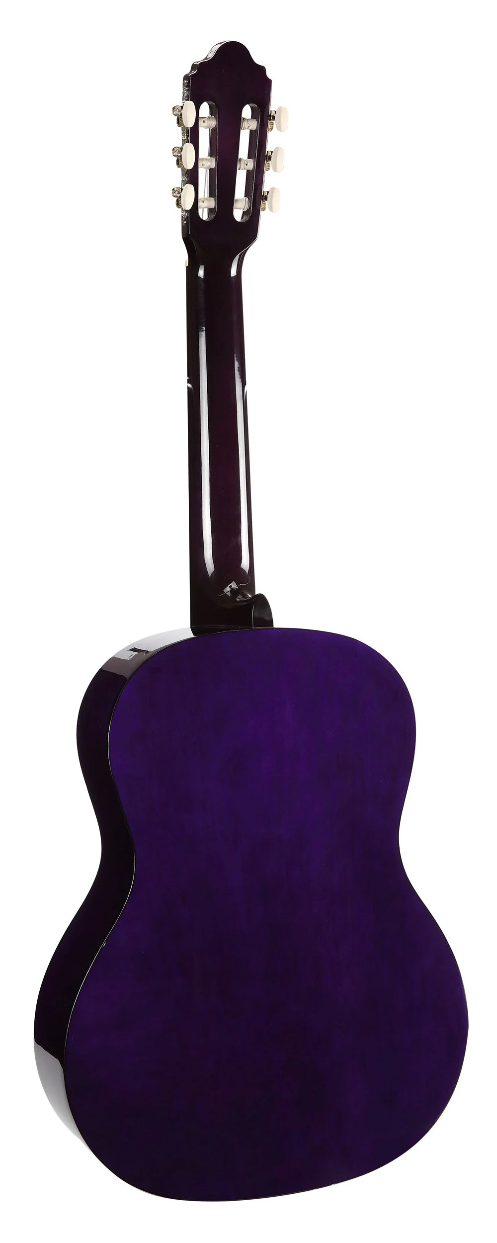 Valencia VC104PPS 4/4 Size Classical Guitar - Purple Sunburst - Image 4