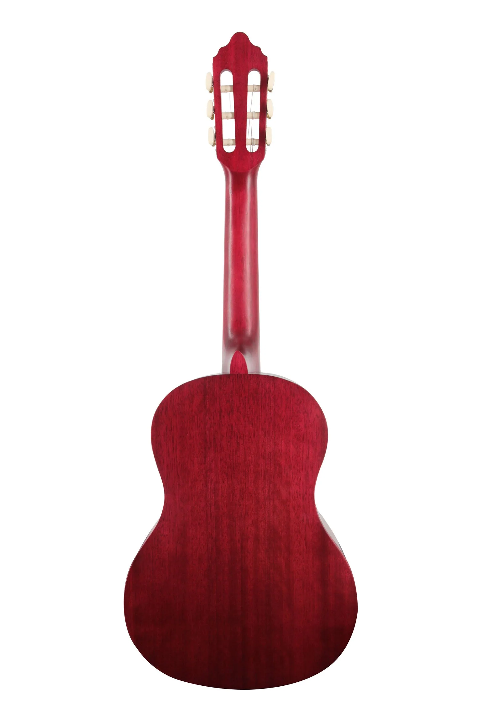 Valencia VC202TWR 1/2 Size Classical Guitar in Transparent Wine Red Satin - Image 3