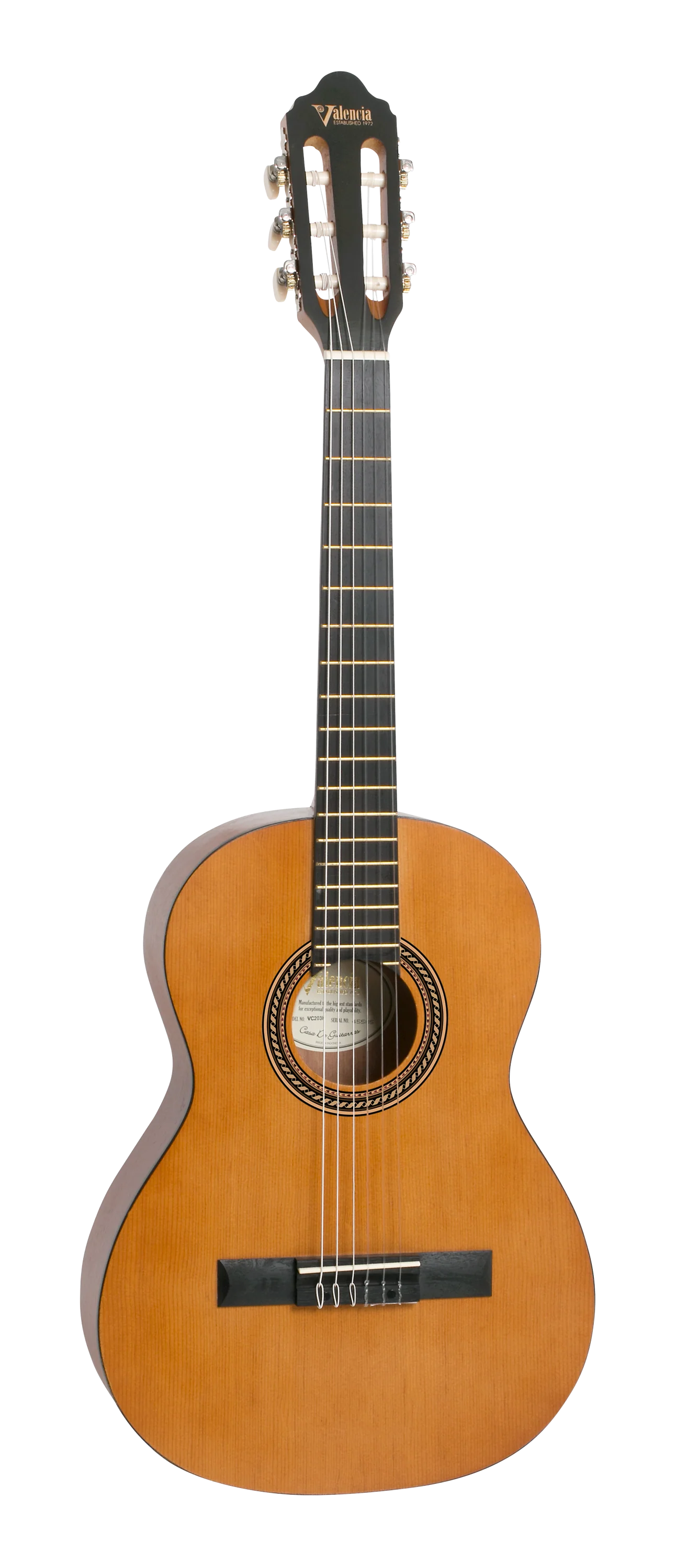 Valencia VC203H 3/4 Size Hybrid Neck in Antique Natural Satin