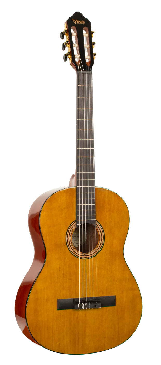 Valencia VC263H 3/4 Size Classical Guitar - Hybrid - Antique Natural Gloss - Image 7