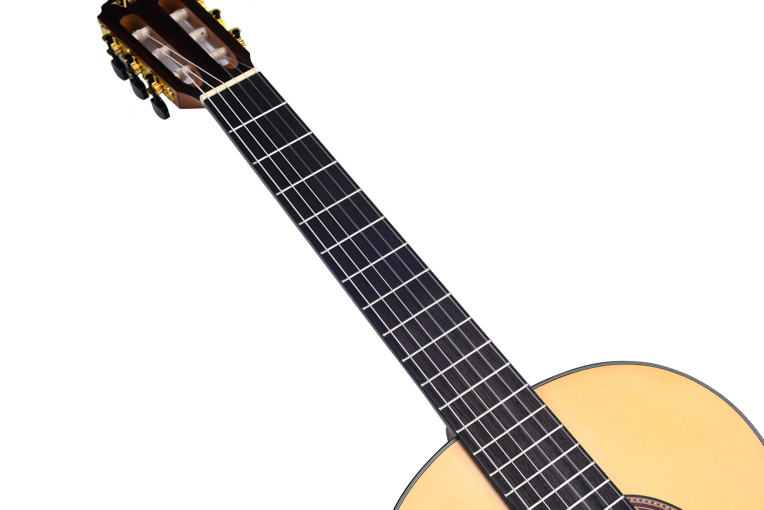 Valencia VC304 Full Size Classical Guitar in Natural Satin - Image 8