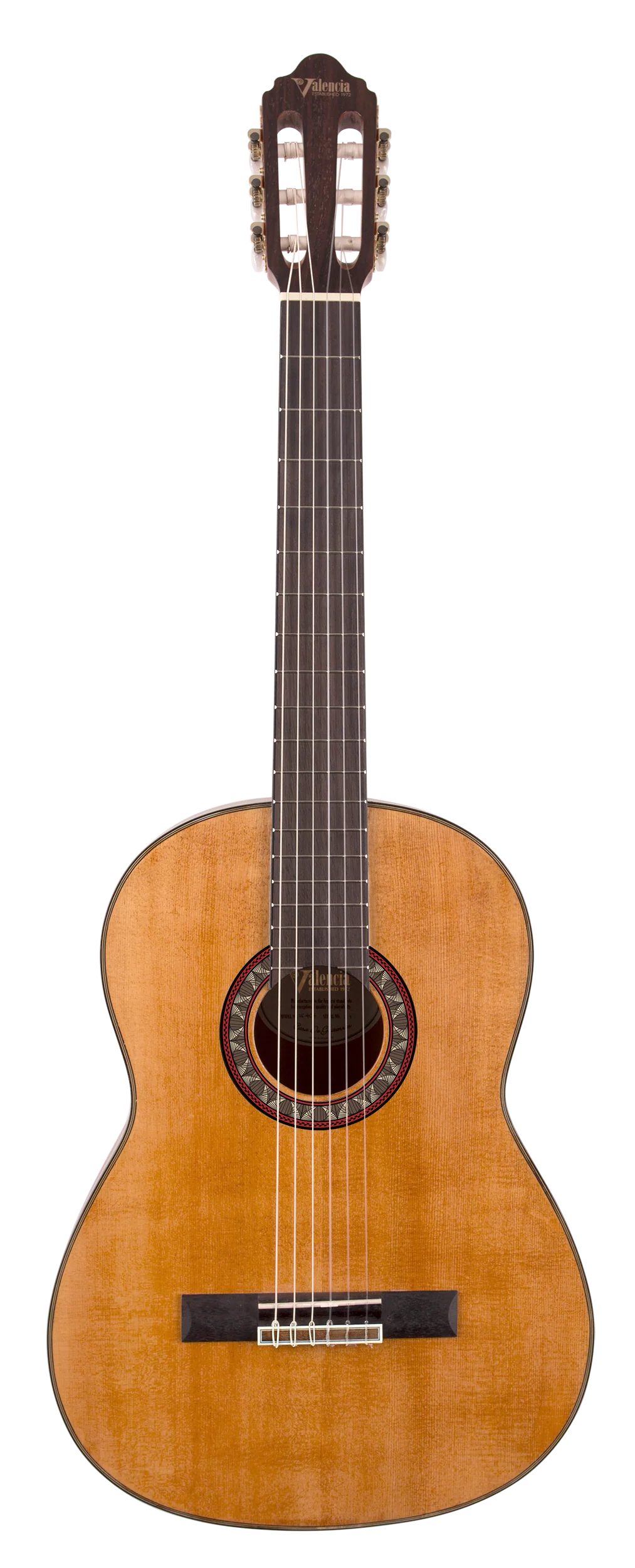 Valencia VC404 Full Size Classical Guitar in Vintage Natural Satin - Image 2