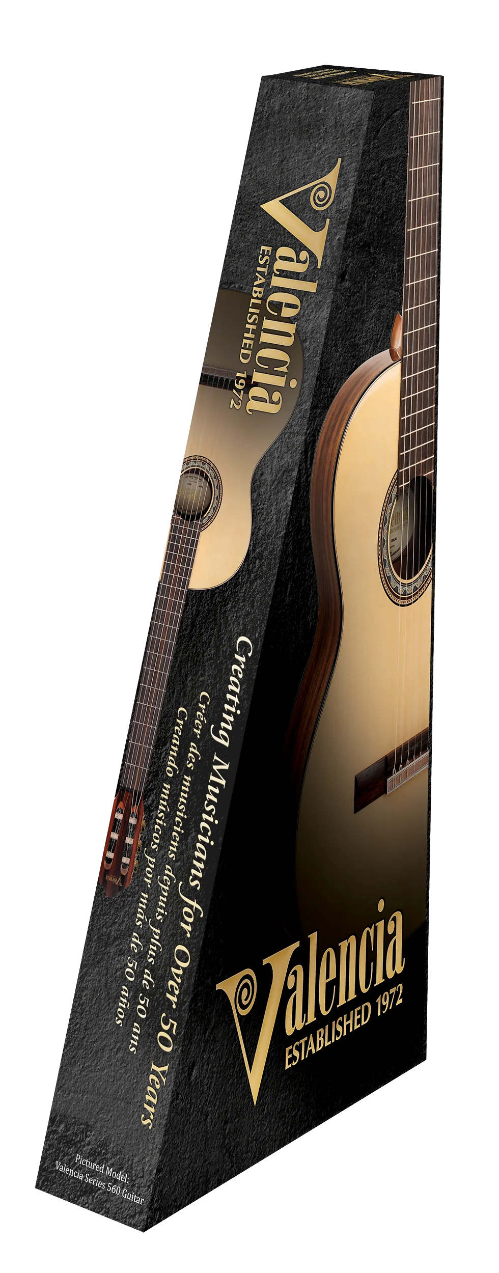 Valencia VC563 3/4 Size Classical Guitar in Natural High Gloss - Image 11