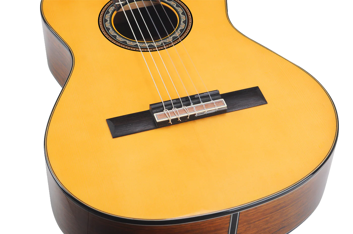 Valencia VC563 3/4 Size Classical Guitar in Natural High Gloss - Image 16