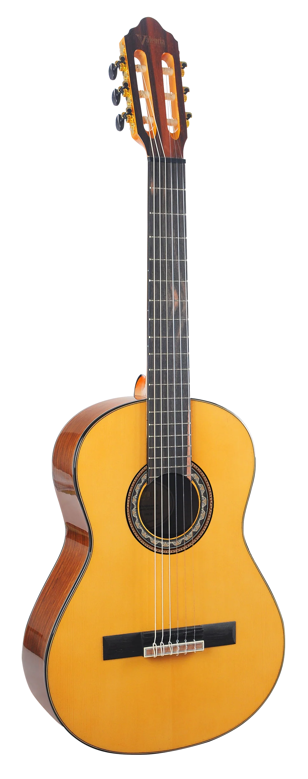 Valencia VC563 3/4 Size Classical Guitar in Natural High Gloss - Image 2
