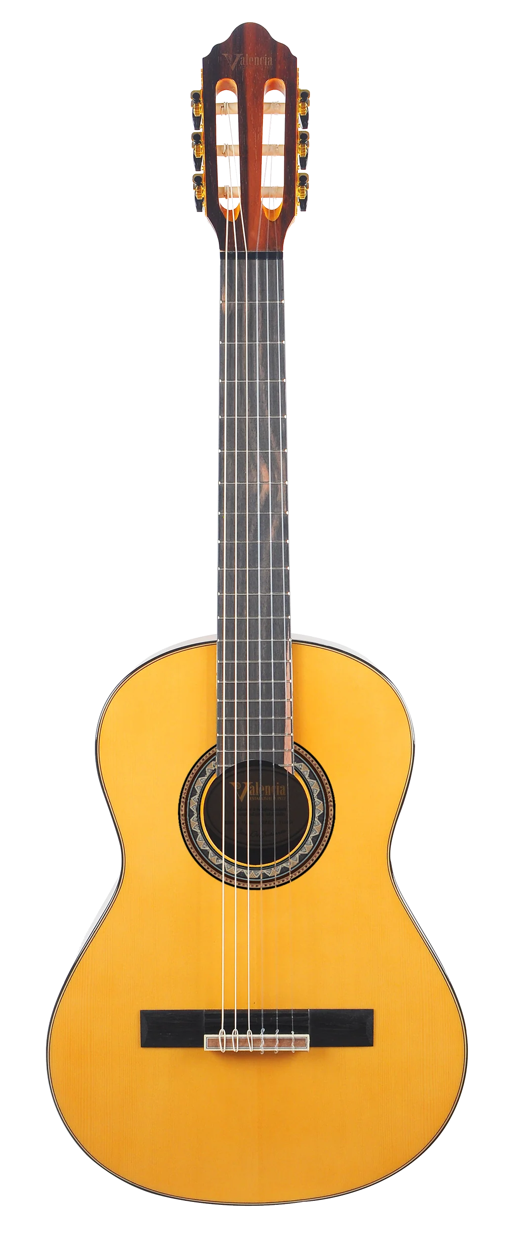 Valencia VC563 3/4 Size Classical Guitar in Natural High Gloss - Image 3