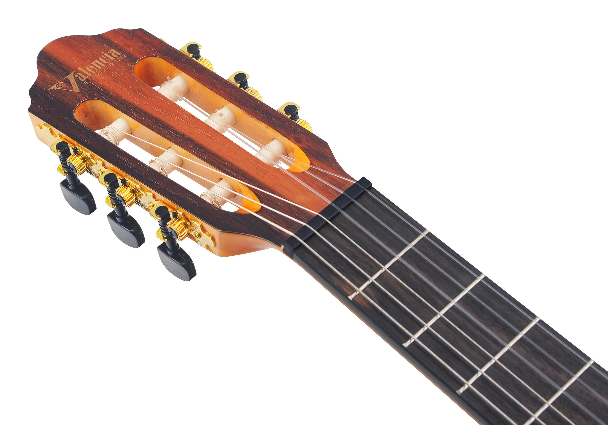 Valencia VC563 3/4 Size Classical Guitar in Natural High Gloss - Image 5