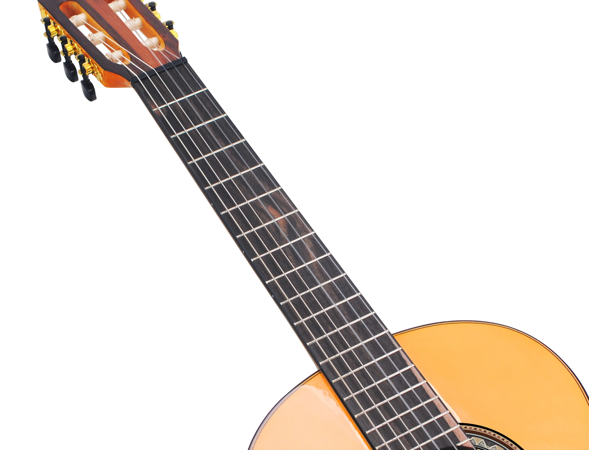 Valencia VC563 3/4 Size Classical Guitar in Natural High Gloss - Image 8