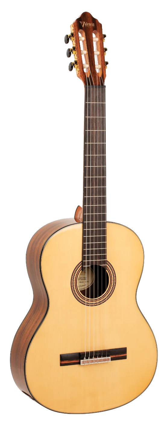 Valencia VC564 Full Size Classical Guitar in Natural High Gloss - Image 9