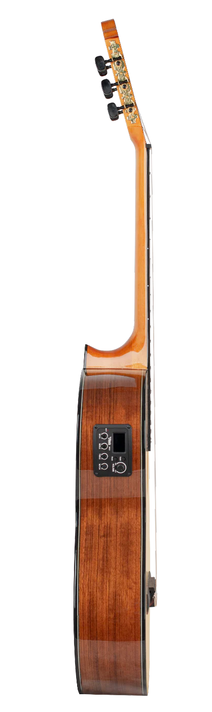 Valencia VC564CE Full Size Classical Guitar with Pickup in Natural High Gloss - Image 16