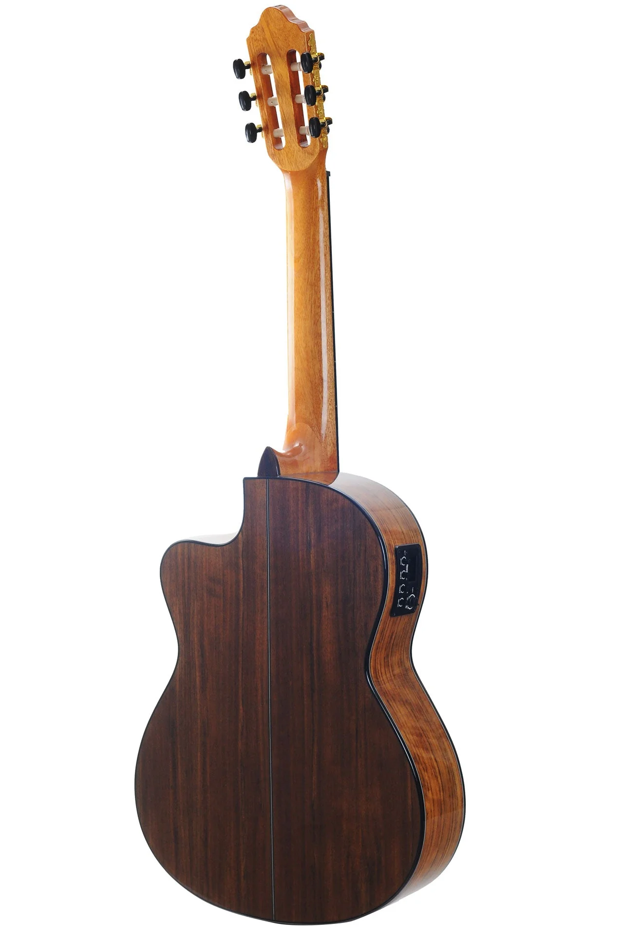 Valencia VC564CE Full Size Classical Guitar with Pickup in Natural High Gloss - Image 5