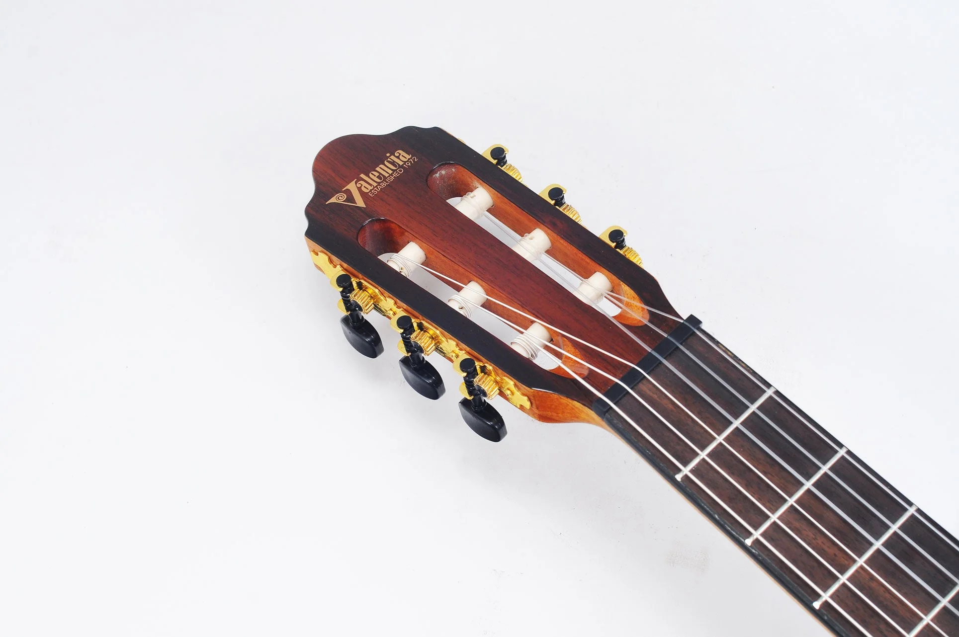 Valencia VC564CE Full Size Classical Guitar with Pickup in Natural High Gloss - Image 8