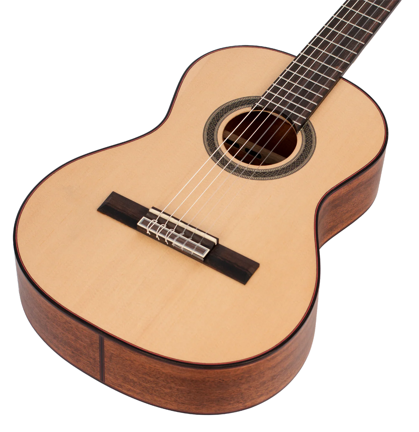 Valencia VC703 3/4 Size Solid Top Classical Guitar in Natural Satin - Image 16