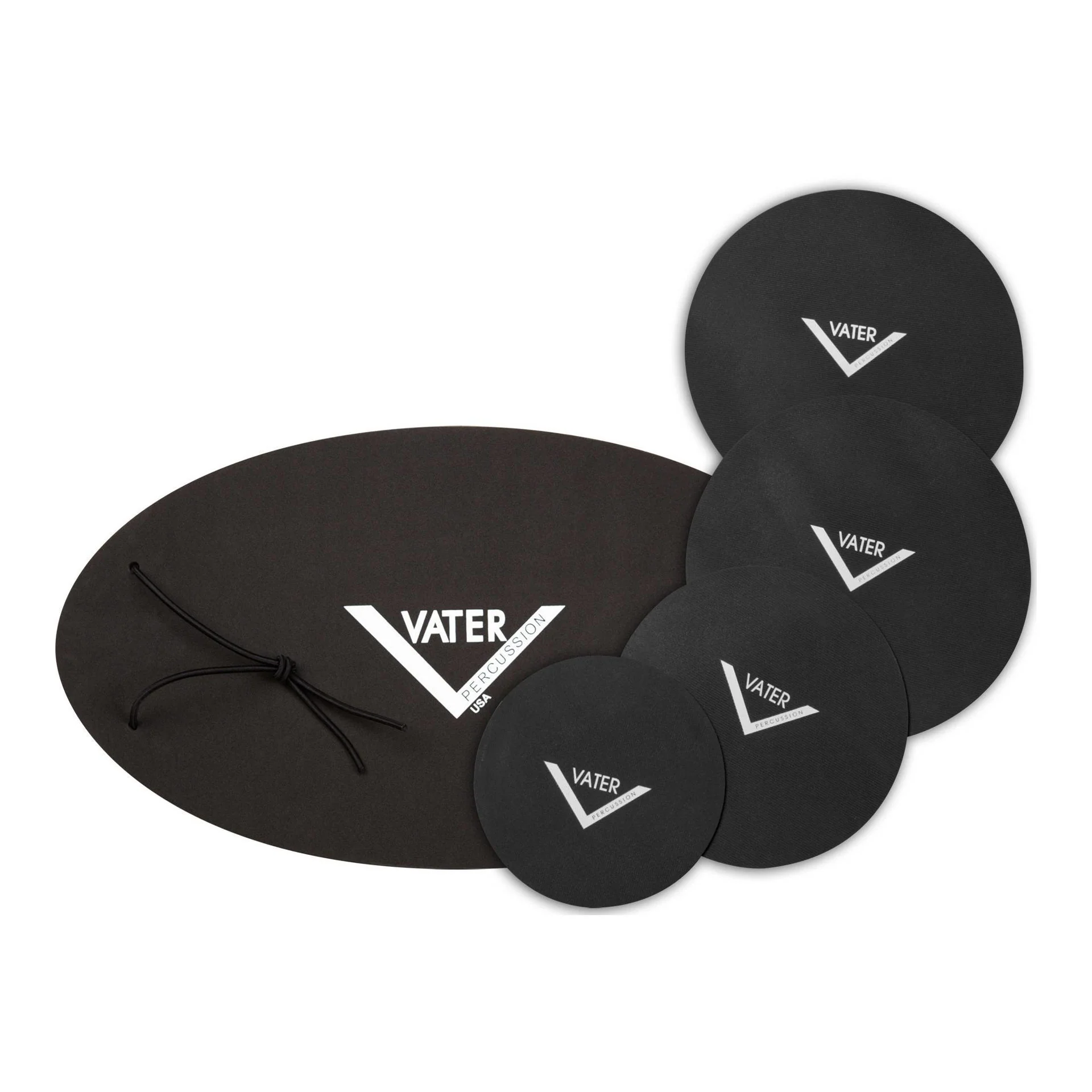 Vater VNGCFP Noise Guard Complete Fusion Drum Mute Pack (10, 12, 14, 14 & BD) - Image 2