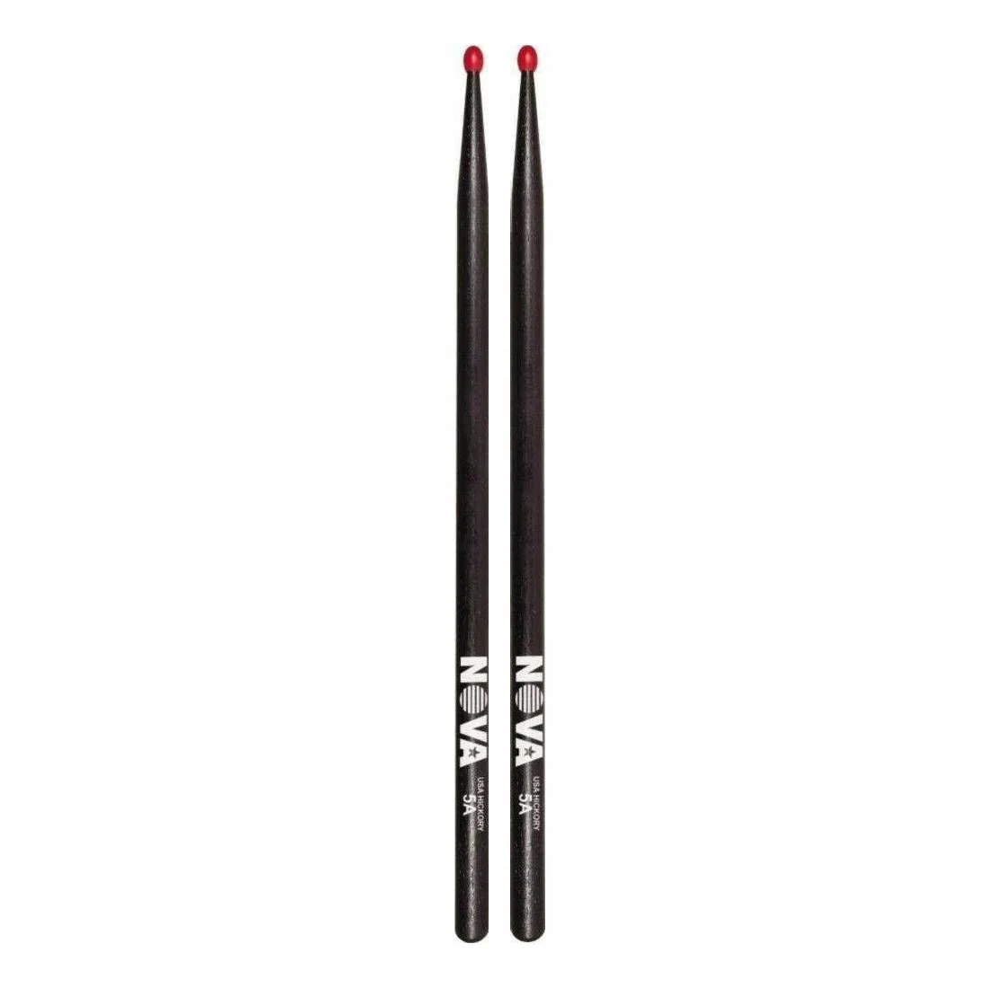 Vic Firth 5AN in Black with NOVA imprint - Nylon Tip Drumsticks
