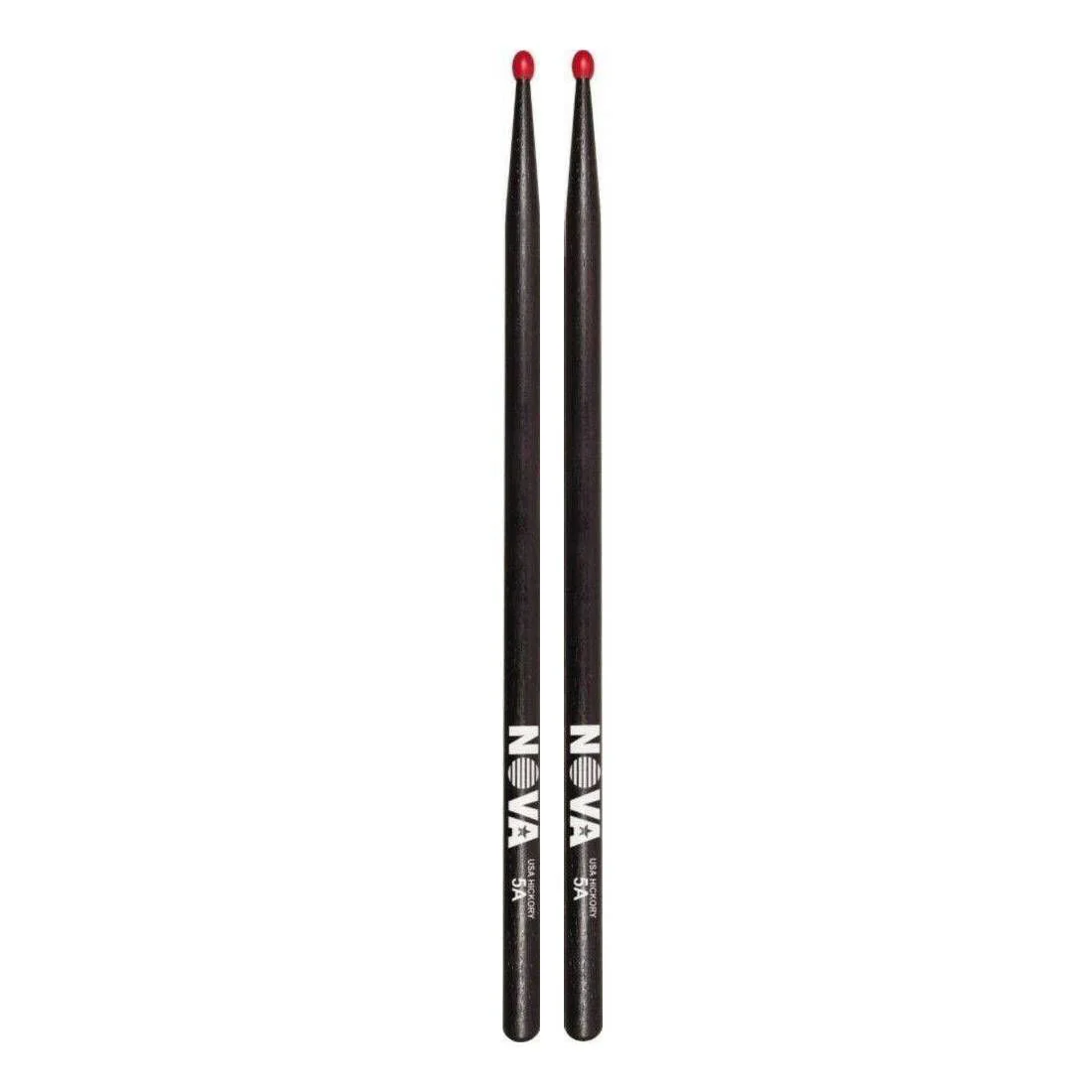 Vic Firth 5AN in Black with NOVA imprint - Nylon Tip Drumsticks - Image 2