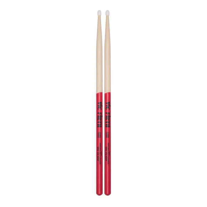 Vic Firth American Classic 5AN -- Nylon Tip with Vic Grip Drumsticks - Image 2