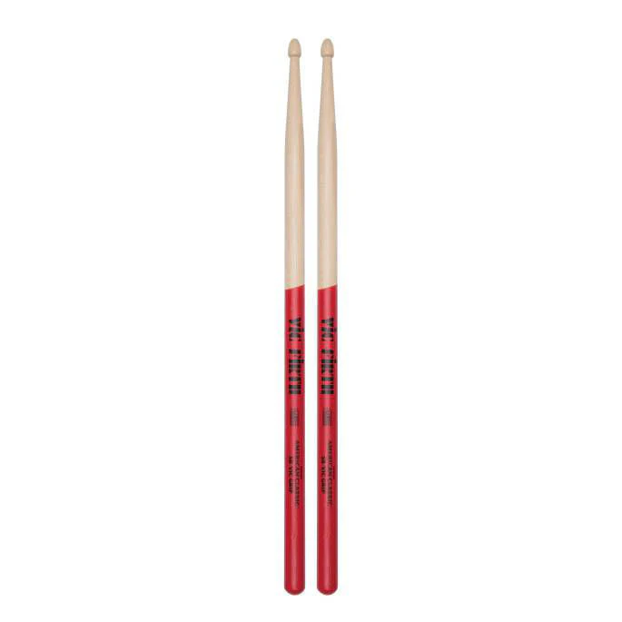 Vic Firth American Classic 5B Wood Tip Drumsticks with Vic Grip - Image 2