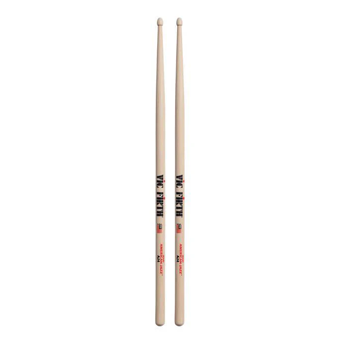 Vic Firth American Jazz 4 Wood Tip Drumsticks - Image 2