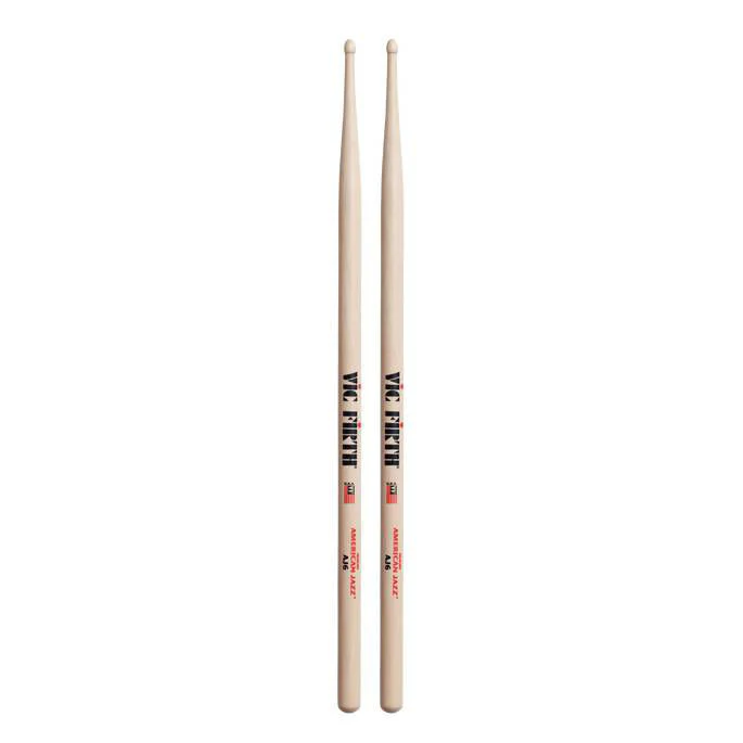 Vic Firth American Jazz 6 Wood Tip Drumsticks - Image 2