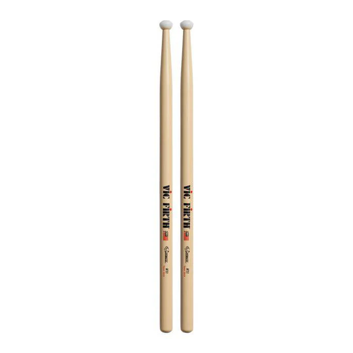 Vic Firth Corpsmaster Multi-Tenor stick - Nylon Tip Drumsticks - Image 2