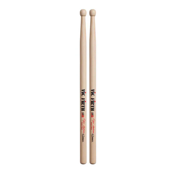 Vic Firth Corpsmaster Multi-Tenor stick - Ralph Hardimon Wood Tip Drumsticks - Image 2