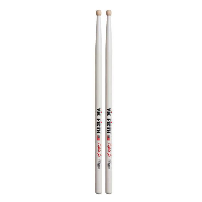 Vic Firth Corpsmaster Signature - Ralphie Jr. Wood Tip Drumsticks - Image 2