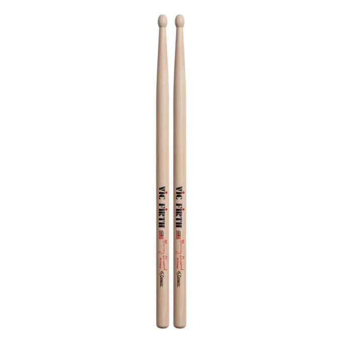 Vic Firth Corpsmaster Signature Snare - Murray Gussek Wood Tip Drumsticks